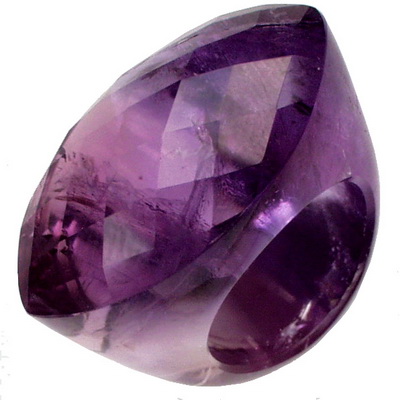 Marquise Briolette Amethyst Ring - Click Image to Close
